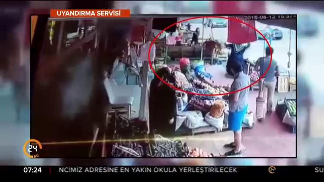 Şeftali meyve, armut silah sayıldı