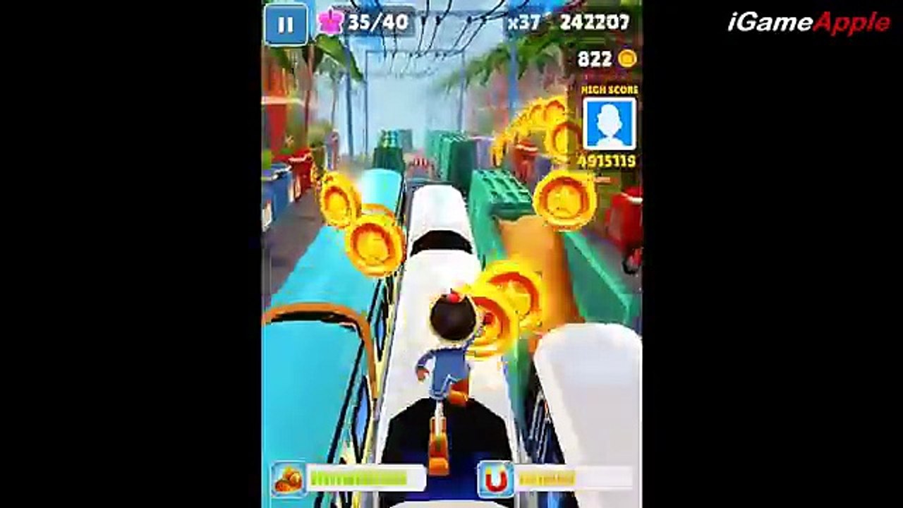 Subway Surfers SINGAPORE iPad Gameplay HD #11