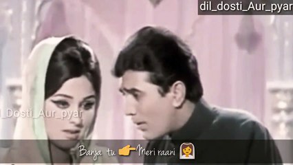 Ban ja tu meri rani..old Whatsapp status song SAD Whatsapp Status