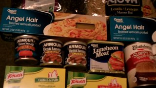 SHTF Food Preps For The Common Man or Financially Challenged - A Little Money Goes A Long Way!