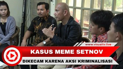 Gabungan Masyarakat Sipil Tolak Kriminalisasi Penyebar Meme Setya Novanto