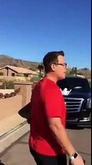 NEIGHBOR TIRED OF PEOPLE PARKING IN FRONT OF HIS HOUSE