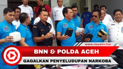 BNN Gagalkan Penyelundupan Narkoba Jaringan Internasional di Aceh