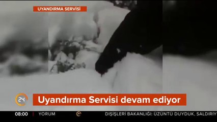 Uyandırma Servisi tüm hızıyla devam ediyor