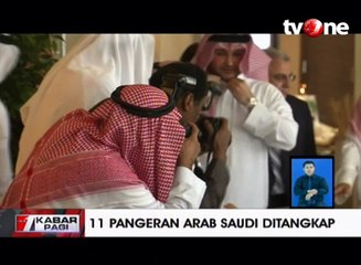11 Pangeran Arab Saudi Ditangkap