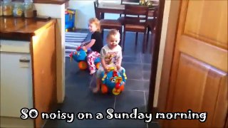 Down come the baby gates, out come the crazy toddler twins