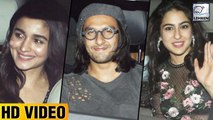 Celebs At Deepika Padukone's Padmavati Trailer & Song Success Party