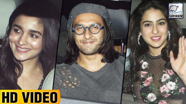 Celebs At Deepika Padukone's Padmavati Trailer & Song Success Party