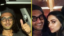Ranveer Singh and Deepika Padukone at Padmavati Trailer Success Party