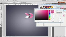 Photoshop Tutorial - Graphic Design Infographic Modern Arrow