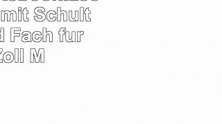 Luxburg Design Laptoptasche Notebooktasche Sleeve mit Schultergurt und Fach für 133 Zoll