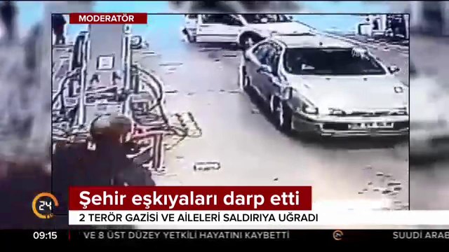 Şehir eşkiyaları felçli gazileri ve ailelerini darp etti