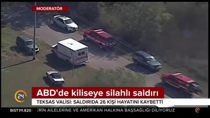 ABD'de kiliseye silahlı saldırı