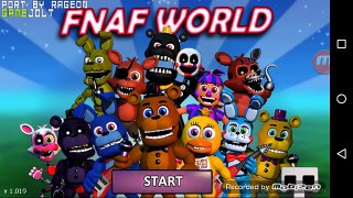 Fnaf world Android Gameplay pt-2 O FINAL