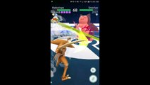Pokémon GO Gym Battles Level 6 Gym Wartortle Kabutops Wigglytuff Dewgong Exeggutor Seadra & more