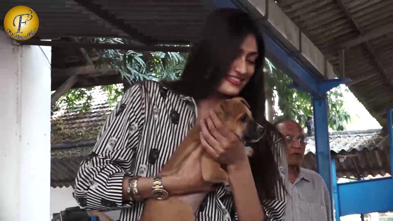 ATHIYA SHETTY VISIT THE BOMBAY SOCIETY FOR THE PREVENTION OF CRUELTY TO ANIMALS NGO