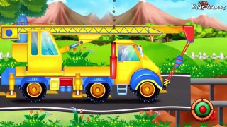 Construction Trucks for Children - Animation Cartoons for Children : Truck Build & Truck Fory