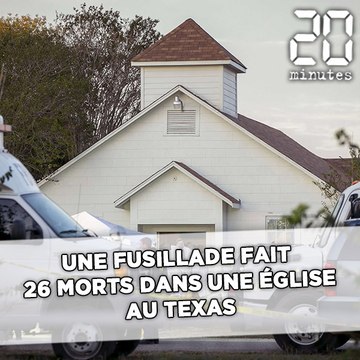Une fusillade fait au moins 26 morts dans une église au Texas