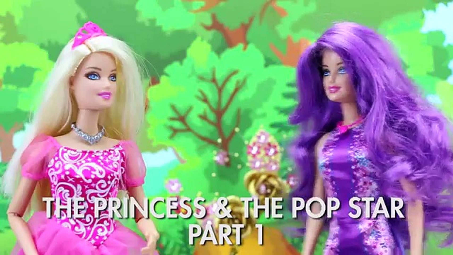 Barbie in Princess and The Popstar Mini Movie. Do Tori and Keira Switch  Places? DisneyToysFan. – Видео Dailymotion