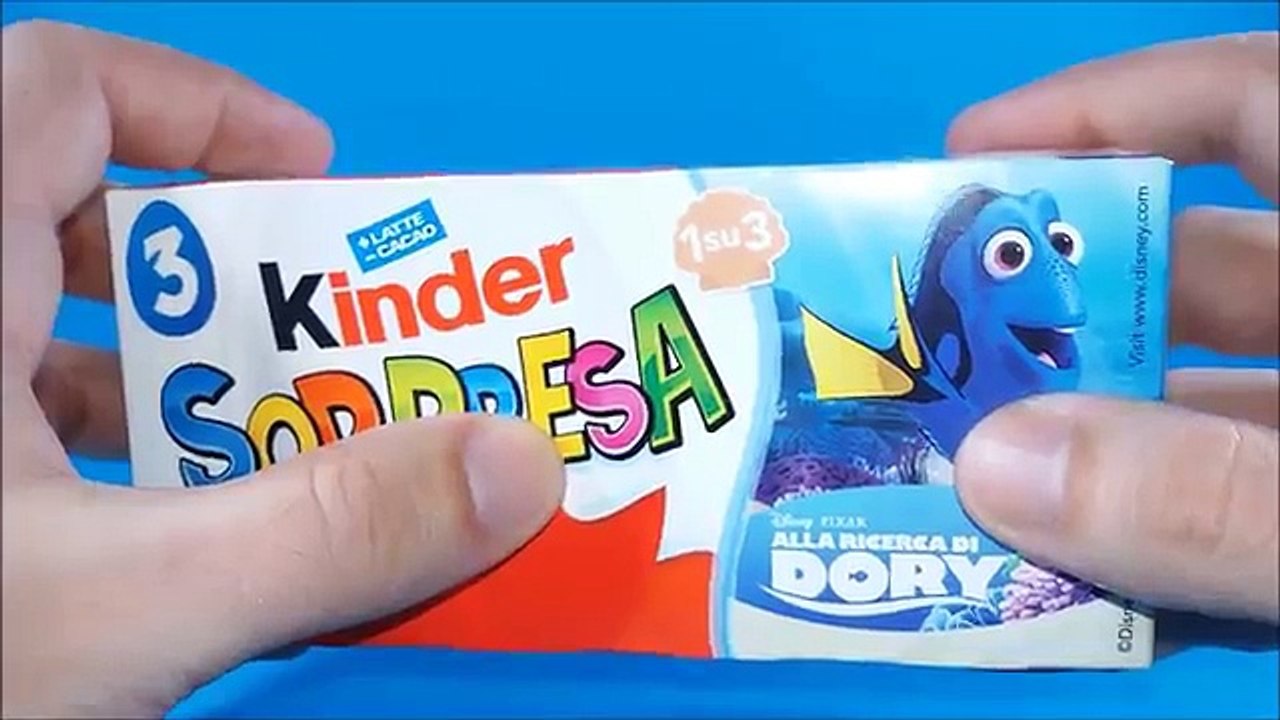 KINDER SORPRESA - ALLA RICERCA DI DORY RECENSIONE (ita)