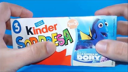 KINDER SORPRESA - ALLA RICERCA DI DORY RECENSIONE (ita)