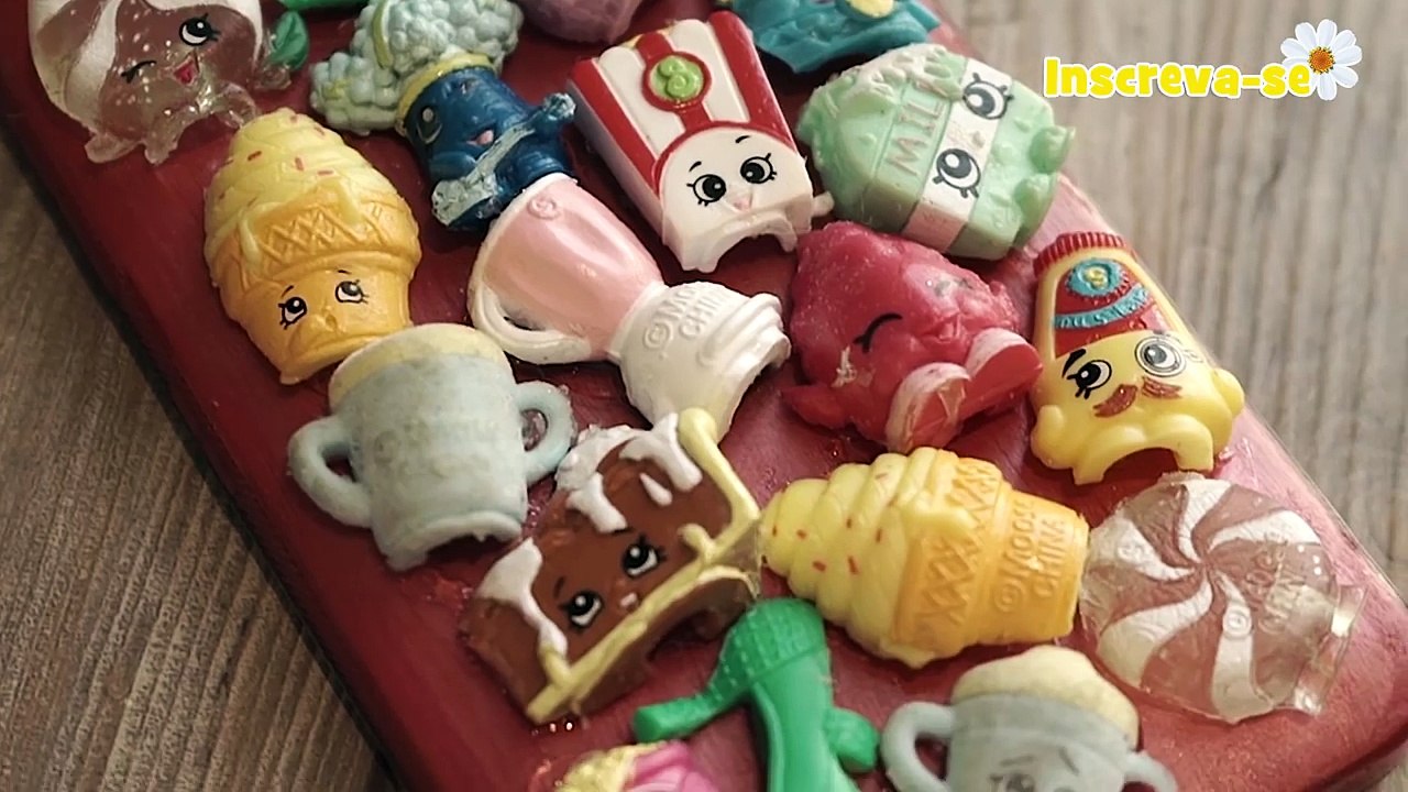 Shopkins Capa de Celular / Como fazer / DIY / Faça você mesmo