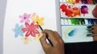 [LVL1] Watercolor Tutorial : Painting Easy Simple Flowers