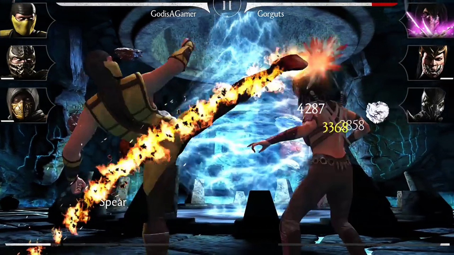 Mortal Kombat X Mobile DIAMOND SCORPIONS TEAM Gameplay! (MKX Mobile 1.15.1 Hack, Cheats & Mod Ap
