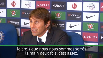 11e j. - Conte: "Nous nous sommes serrés la main deux fois, c'est assez"