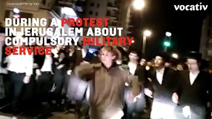 This Israeli Female Soldier Took On A Crowd Of Ultra-Orthodox Jews