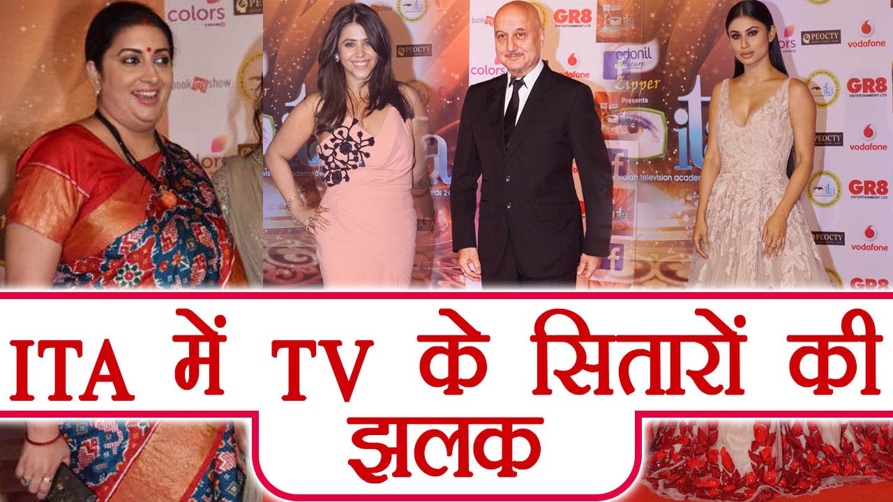 Mouni Roy, Jennifer Winget, Sriti Jha at ITA Red Carpet; Check Out | FilmiBeat