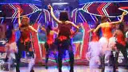 20151003 美濃廟會定點熱舞 - Queen Bee 女王蜂。JUJU。Uta。Rita。華華。潔西卡 - 小蘋果