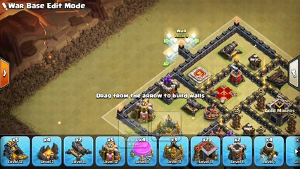 NEW TOWN HALL 9 ANTI EVERYTHING WAR BASE! - ANTI VALKYRIES, ANTI HOGS - Clash Of Clans