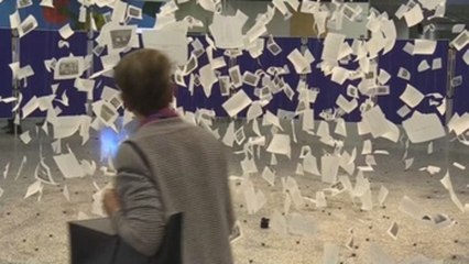 Una instalación de una artista uruguaya alerta en Viena del cambio climático