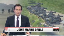 S. Korea, U.S. marines conduct drills near western sea border