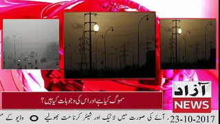what effect of smog in lahore -