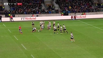 Les Barbarians la jouent à la Baabaas face aux All Blacks