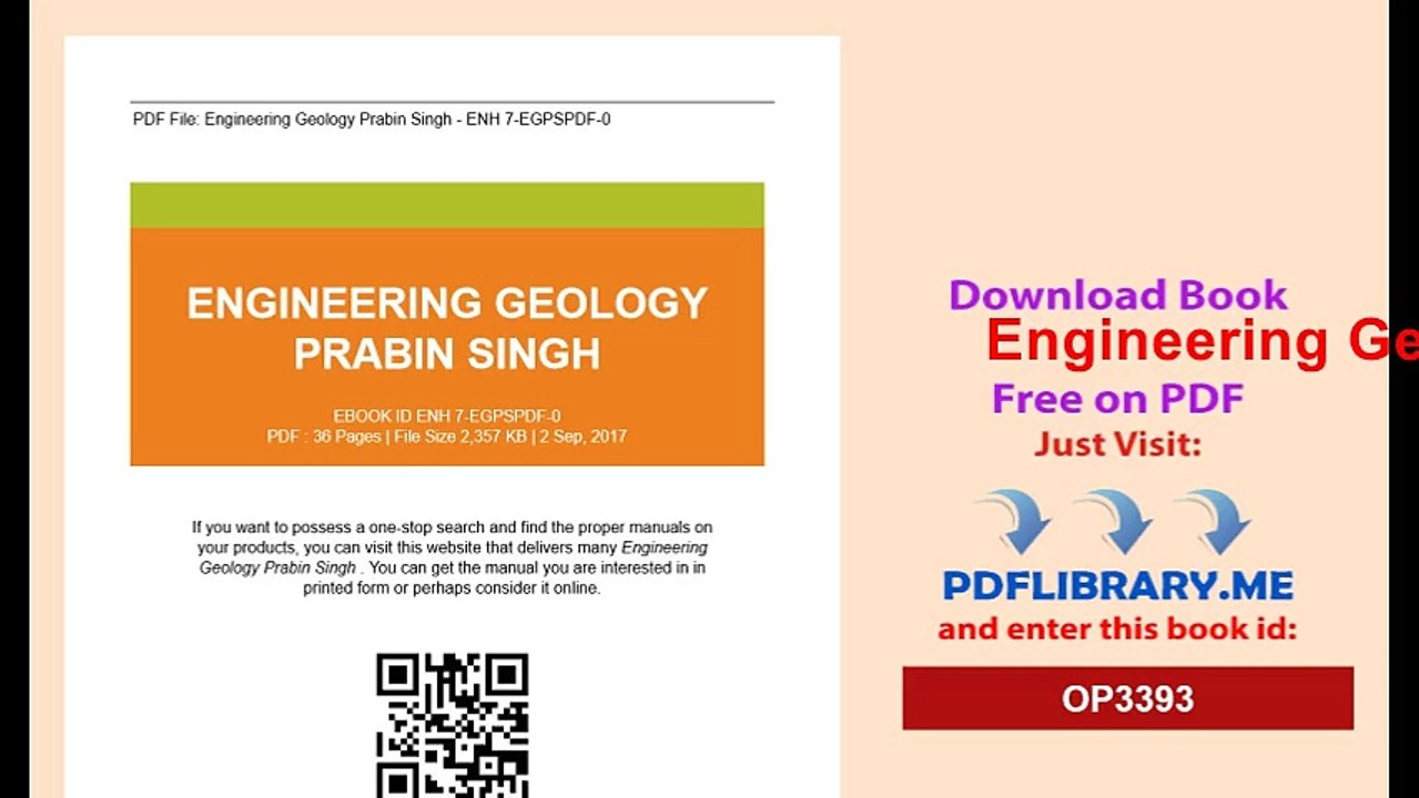Engineering Geology Prabin Singh