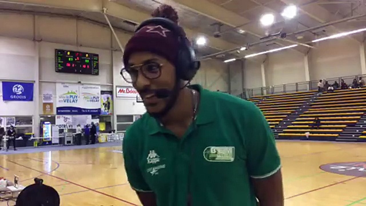 Reaction d'après-match de Joris BADO après la victoire au Puy (88-83)