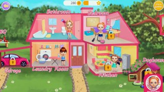 Sweet Baby Girl Cleanup - Kids Learn how to Clean Up House - Android Learning Game