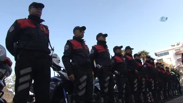 Motosikletli Polis Timleri Göreve Başladı