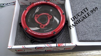 DUCATI 959 PANIGALE MOTO Gp REPLICA CLEAR CLUTCH COVER -PRESSURE PLATE