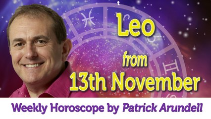 Leo Weekly Horoscope from 13th November - 20th November 2017