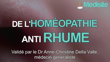 Top 3 des médicaments homéopathiques anti-rhume