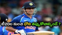 India vs New Zealand : MS Dhoni should retire from T20I cricket