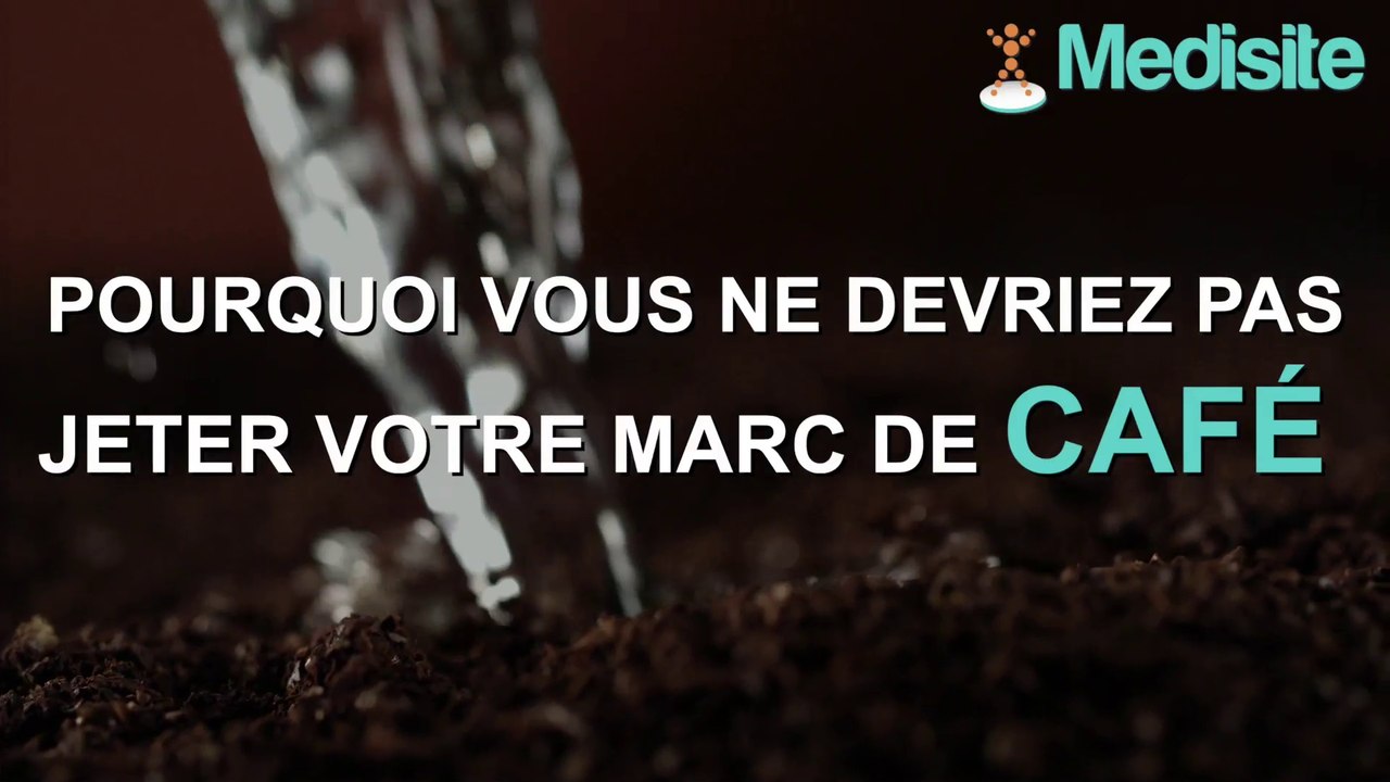Pourquoi vous ne devriez pas jeter votre marc de café