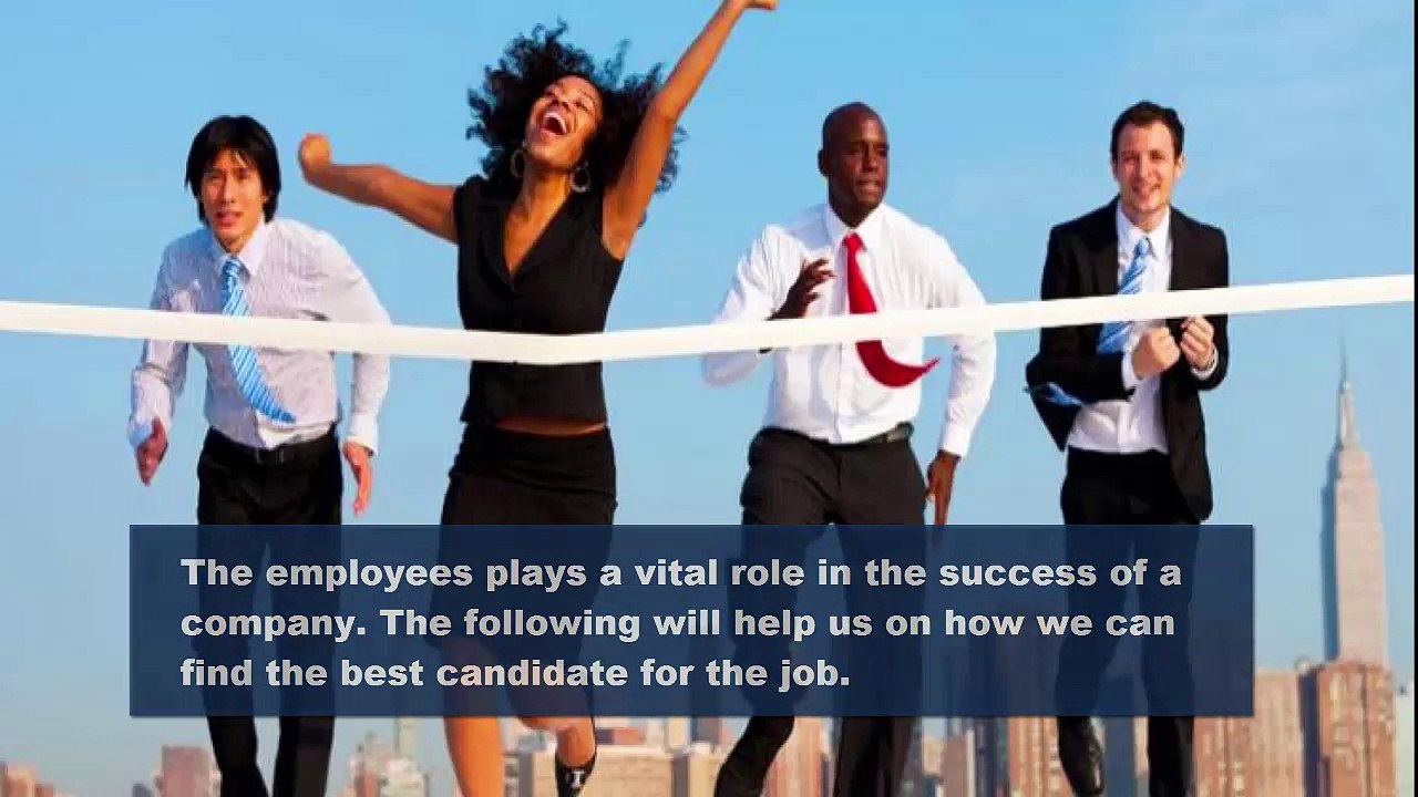 Select the Best Candidate Through Pre-employment Screening