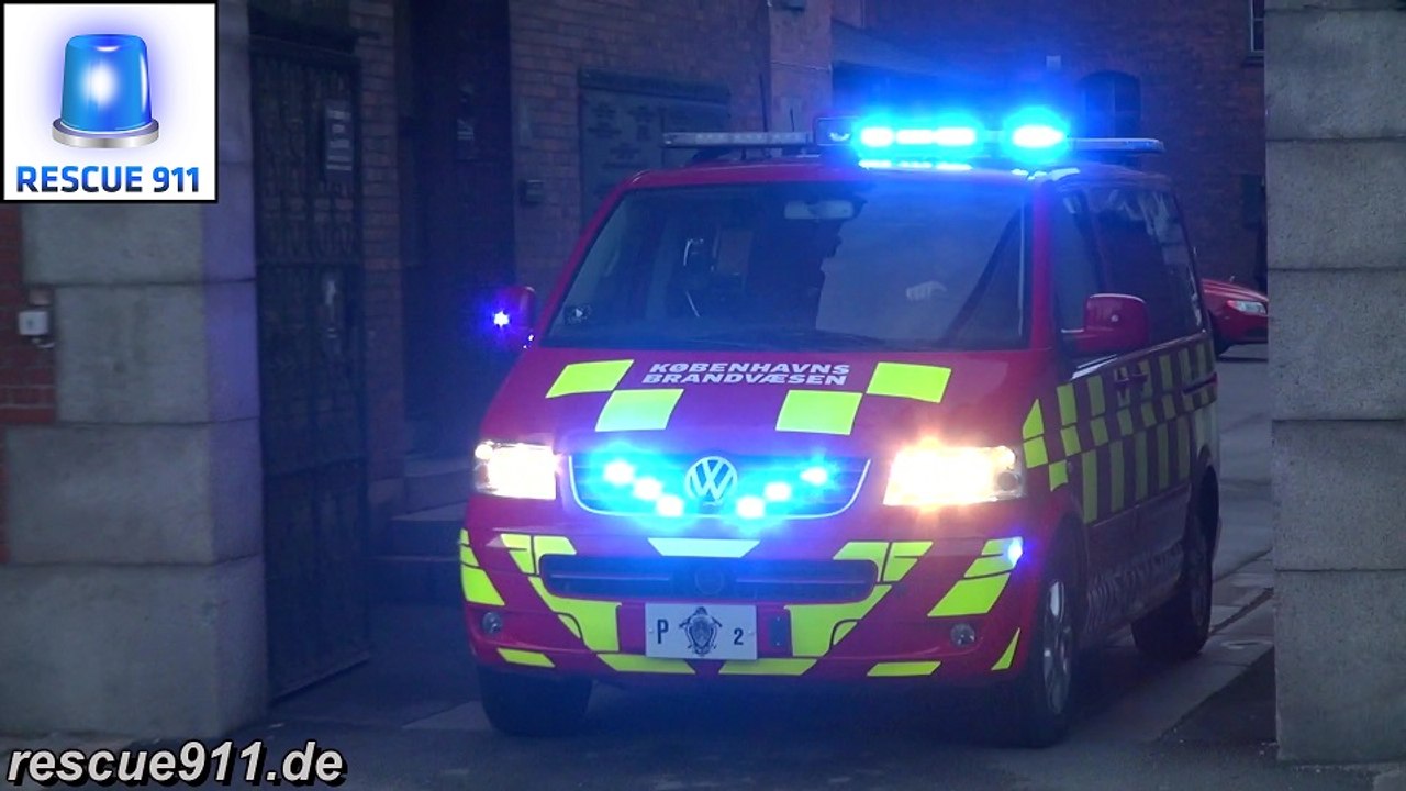 [Copenhagen Fire Department] Command vehicle p2 Københavns Brandvæsen