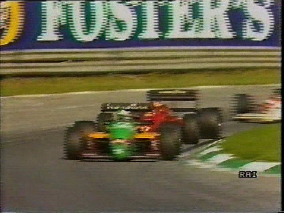 Gran Premio d'Austria 1987: Sorpassi di Alboreto e Prost a T. Fabi e di Prost ad Alboreto