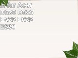 Vinitech Akku mit 108V 4400mAh für Acer eMachines D520 D525 D725 E430 E525 E625 E627 E630